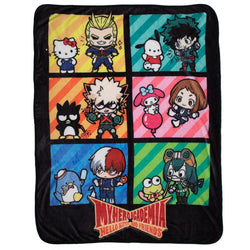 Sanrio X My Hero Academia Fleece Throw Blanket