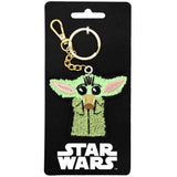 Star Wars: The Mandalorian Grogu Patch Keychain