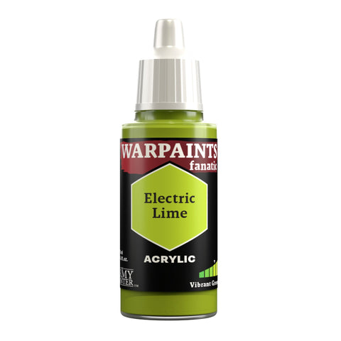 Army Painter Warpaints Fanatic: Electric Lime 18ml