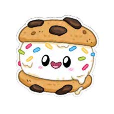 Squishable Ice Cream Sandwich Sticker