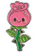 Squishable Rose Enamel Pin