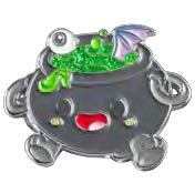 Squishable Cauldron Enamel Pin