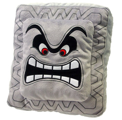 Super Mario Brothers: Thwomp Pillow Plush (12")