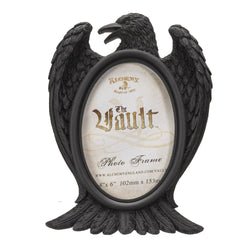 Black Raven 4x6 Photo Frame