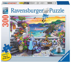 Puzzle: Santorini Sunset