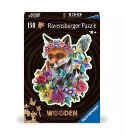 Wooden Puzzle: Colorful Fox