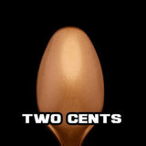 Turbo Dork: Metallic Acrylic Paint - Two Cents