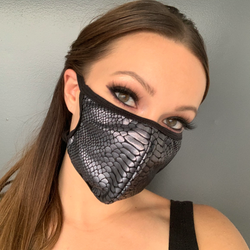 Multi Layered Face Mask - Snake