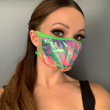 Multi Layered Face Mask - Snake