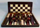 Backgammon - 19" Wood Grain Set