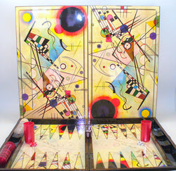 Backgammon - Kandinsky Decoupage