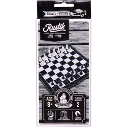 Travel Games: Rustik Foldable Magnetic Chess