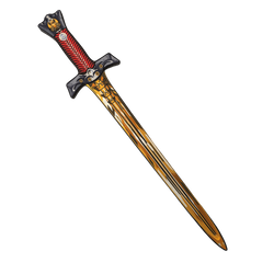 Golden Eagle Knight Foam Sword