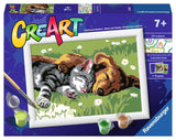 CreArt Kids: Sleeping Cat & Dog