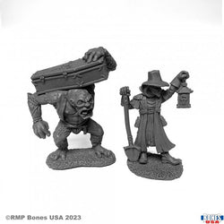 Bones: Townsfolk - Gravedigger and Henchman