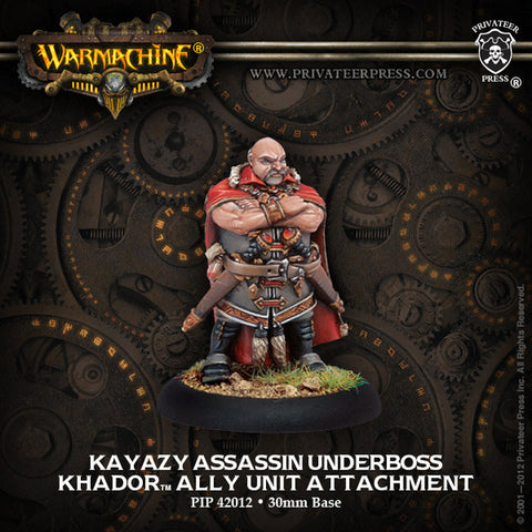 Warmachine: Mercenaries Kayazy Assassin Underboss