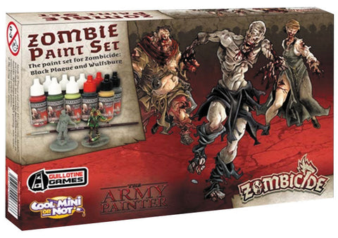 Army Painter Warpaints: Zombicide Black Plague Paint Set