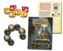 Talisman Adventures RPG: Accessory Pack (Dice & Tokens)