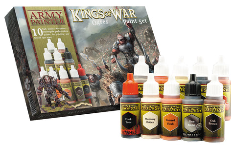 Army Painter Warpaints: Kings of War Ogres Paint Set (10)