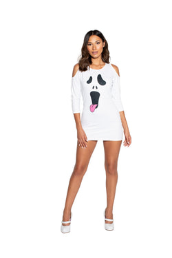 1pc Silly Ghost Dress