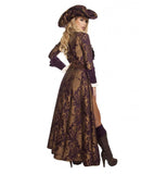 6pc Decadent Pirate Diva Costume