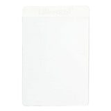 1/2" Lip Semi-Rigid Card Holders (200ct) for Standard Size Cards