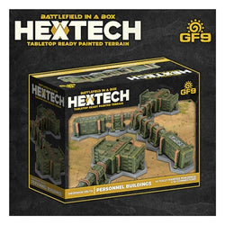 Battlefield in a Box: HexTech - Dropbase Delta Personnel Buildings