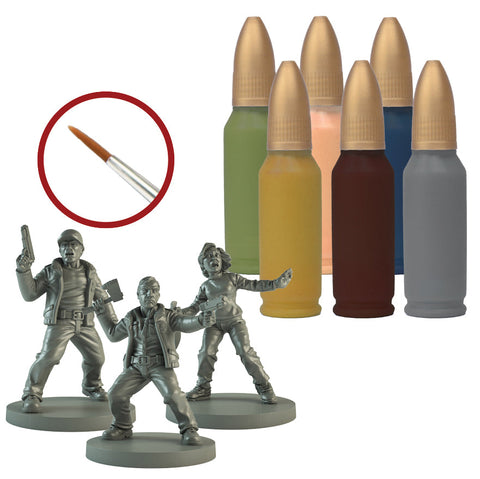 The Walking Dead: All Out War - Survivor Paint Set