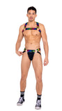 Mens Pride Jock Strap with LOVE Elastic Logo