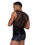 Mens Fishnet Tank Top