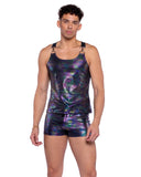 Radiant Spectrum: Shimmering Camo Tank