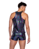 Radiant Spectrum: Shimmering Camo Tank