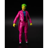 McFarlane Toys DC Retro The Joker Batman: Classic TV Series Black Light Gold Label 6-Inch Action Figure - Entertainment Earth Exclusive