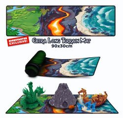 Catapult Feud: Extra Long Terrain Mat