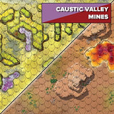 BattleTech Alien Worlds: Battle Mat - Caustic Valley/Mines