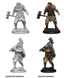 D&D: Nolzur's Marvelous Miniatures - Human Male Barbarian