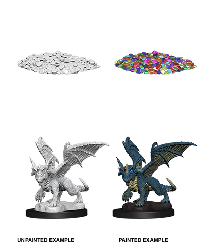 D&D: Nolzur's Marvelous Miniatures - Blue Dragon Wyrmling