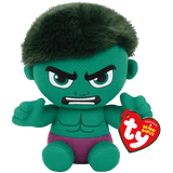 Ty Marvel Beanie Babies: Hulk (Small)