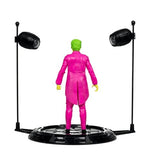 McFarlane Toys DC Retro The Joker Batman: Classic TV Series Black Light Gold Label 6-Inch Action Figure - Entertainment Earth Exclusive