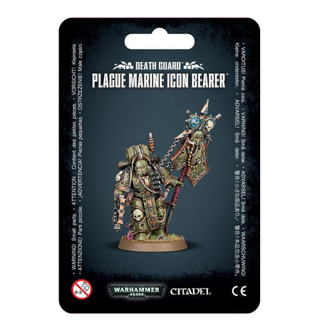 Warhammer 40K: Chaos Space Marines - Plague Marine Icon Bearer