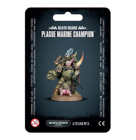 Warhammer 40K: Chaos Space Marines - Plague Marine Champion