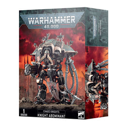 Warhammer 40K: Chaos Knights- Knight Abominant