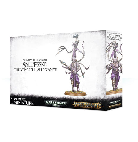 Warhammer 40K: Chaos Daemons Slaanesh - Syll'Esske, The Vengeful Allegiance