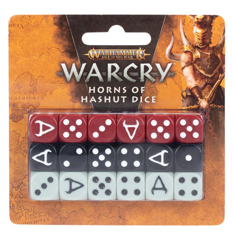 Warcry: Horns of Hashut Dice Set