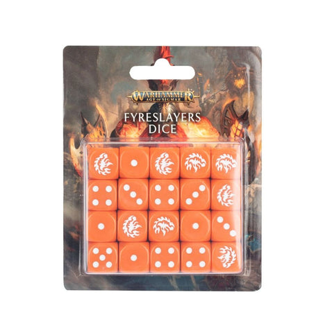 Warhammer: Fyreslayers - Dice Set