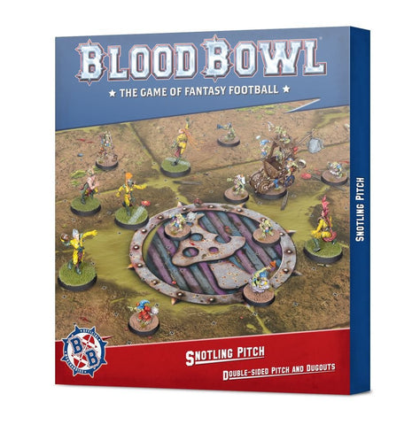 Blood Bowl: Double-sided Snotling Pitch and Dugout Set