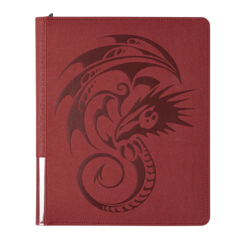 Card Codex Zipster Binder - Regular - Blood Red