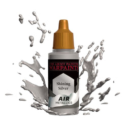 Army Painter Warpaints Air Metallics: Shining Silver 18ml