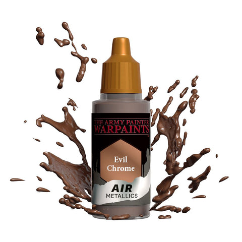 Army Painter Warpaints Air Metallics: Evil Chrome 18ml