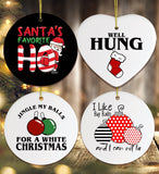 Dirty Joke Christmas Ornament Bundle